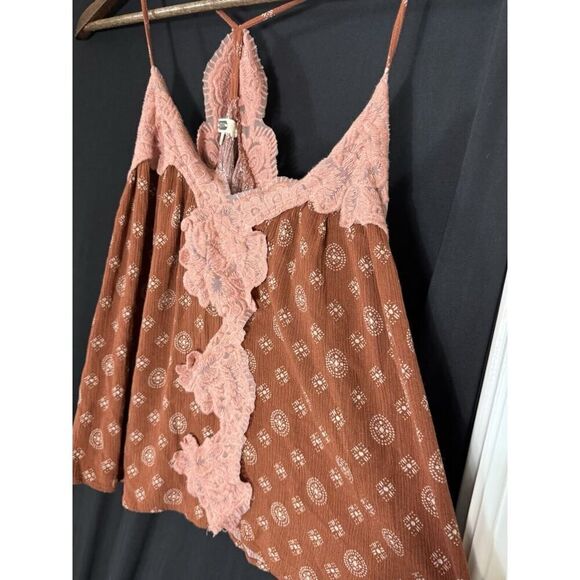 Buckle Gimmicks Lace Trim Cami Tank Small Boho‎ Hippie Festival Romantic - Picture 5 of 7
